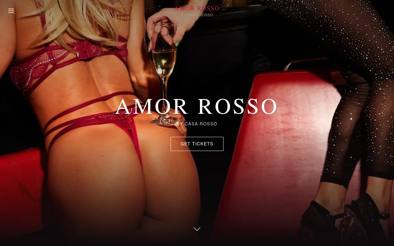 Screenshot of amorrosso.nl