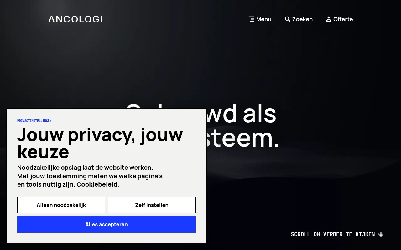 Screenshot of ancologi.com
