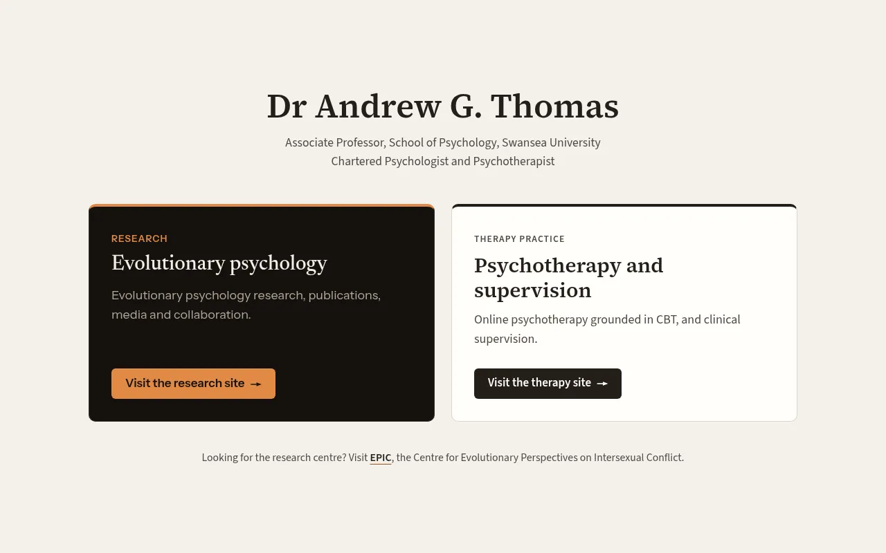Screenshot of andrewthomas.org