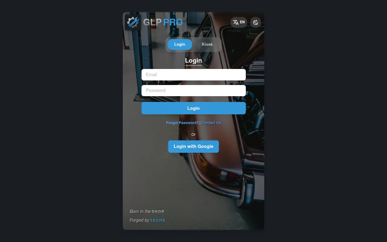 Screenshot of glppro.net