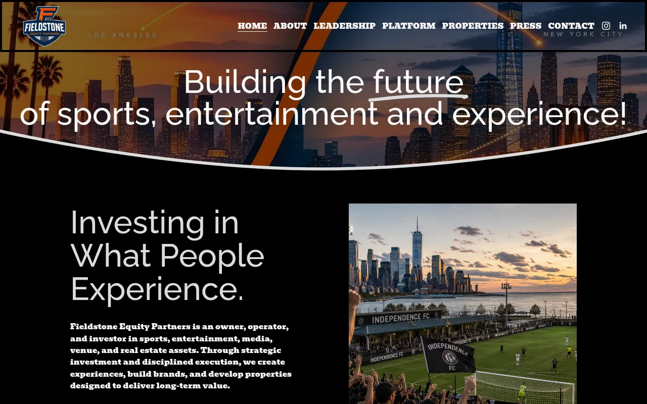 Screenshot of fieldstonegrp.com