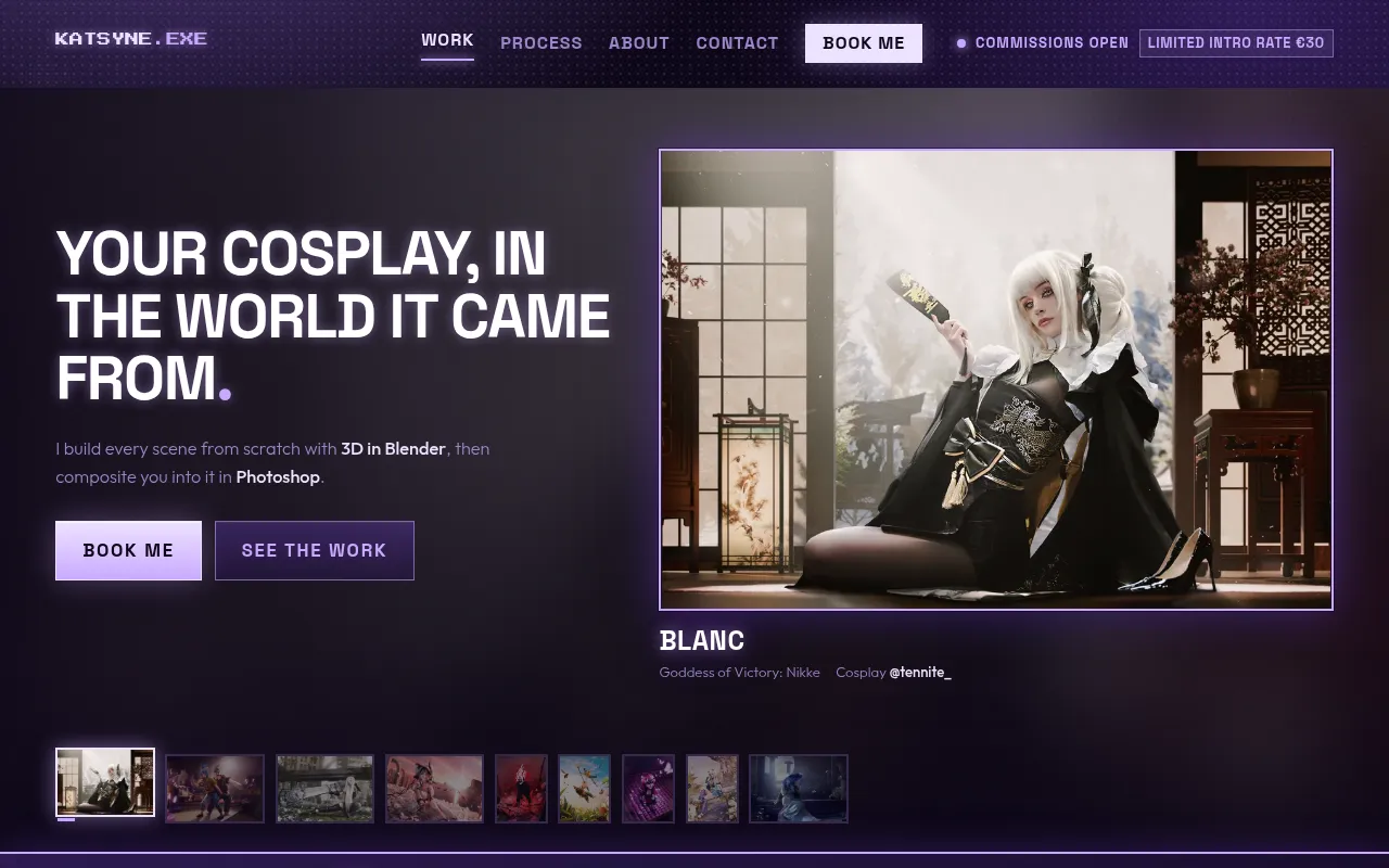 Screenshot of studio.katsyne-online.workers.dev