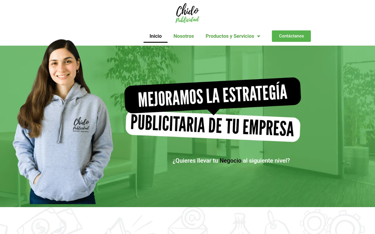 Screenshot of chidopublicidad.com