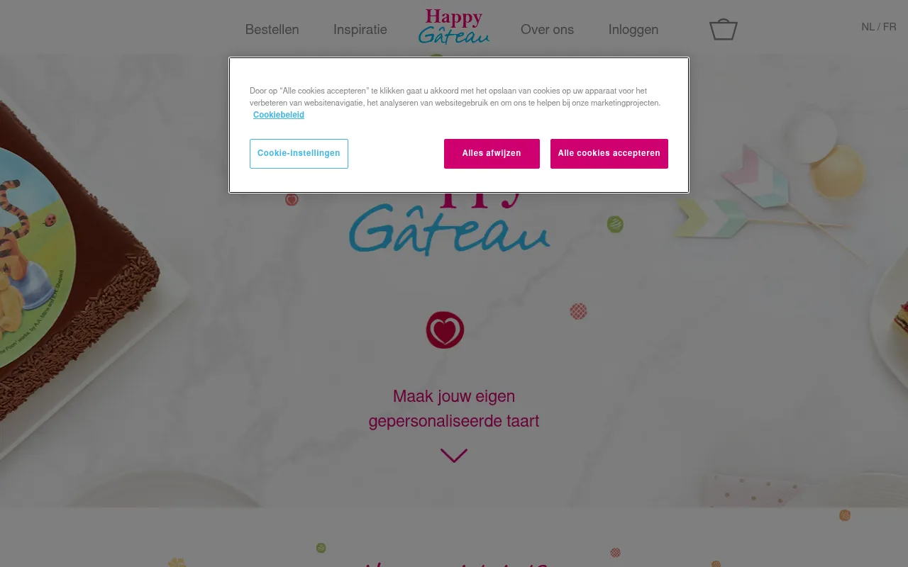 Screenshot of happygateau.lalorraine.be