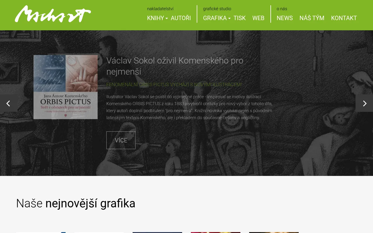 Screenshot of machart.cz