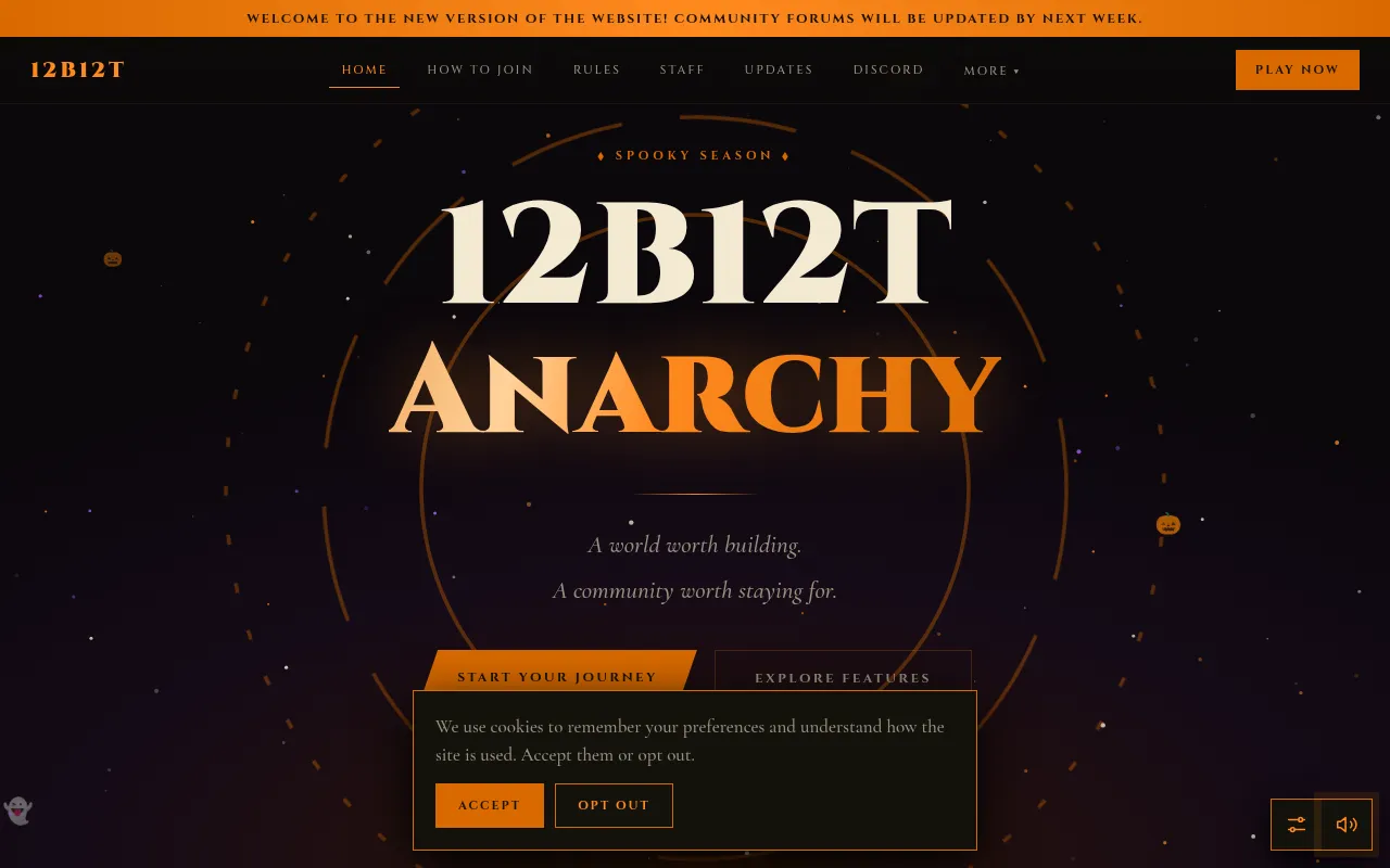 Screenshot of 12b12t.net