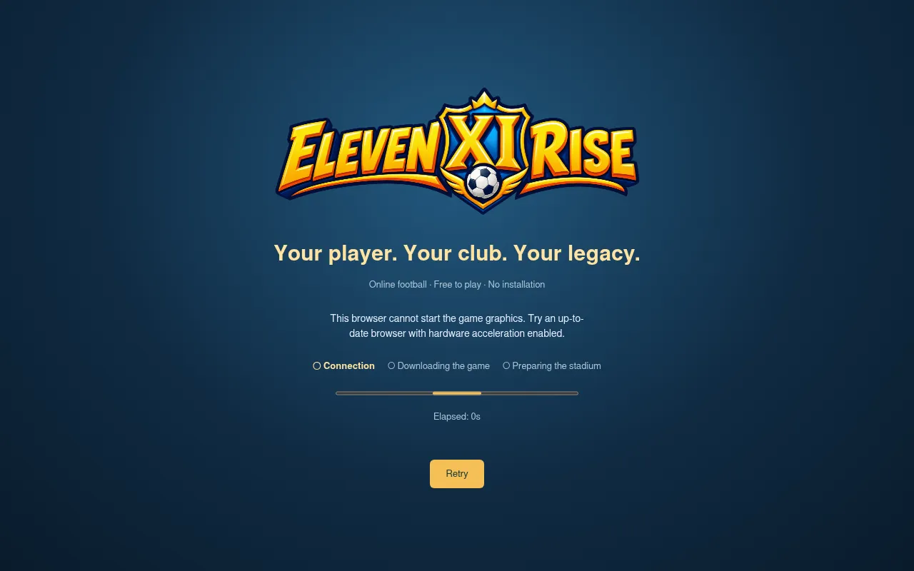 Screenshot of eleven-rise.com