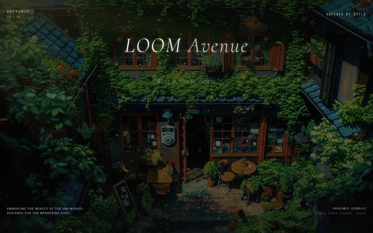 Screenshot of loom-avenue.com