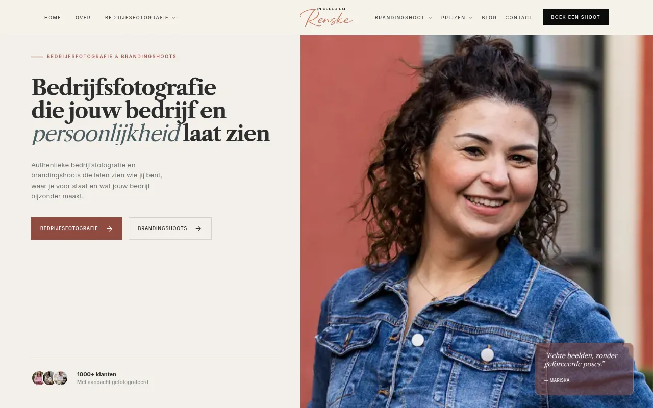 Screenshot of studiodebeeldmaker.nl