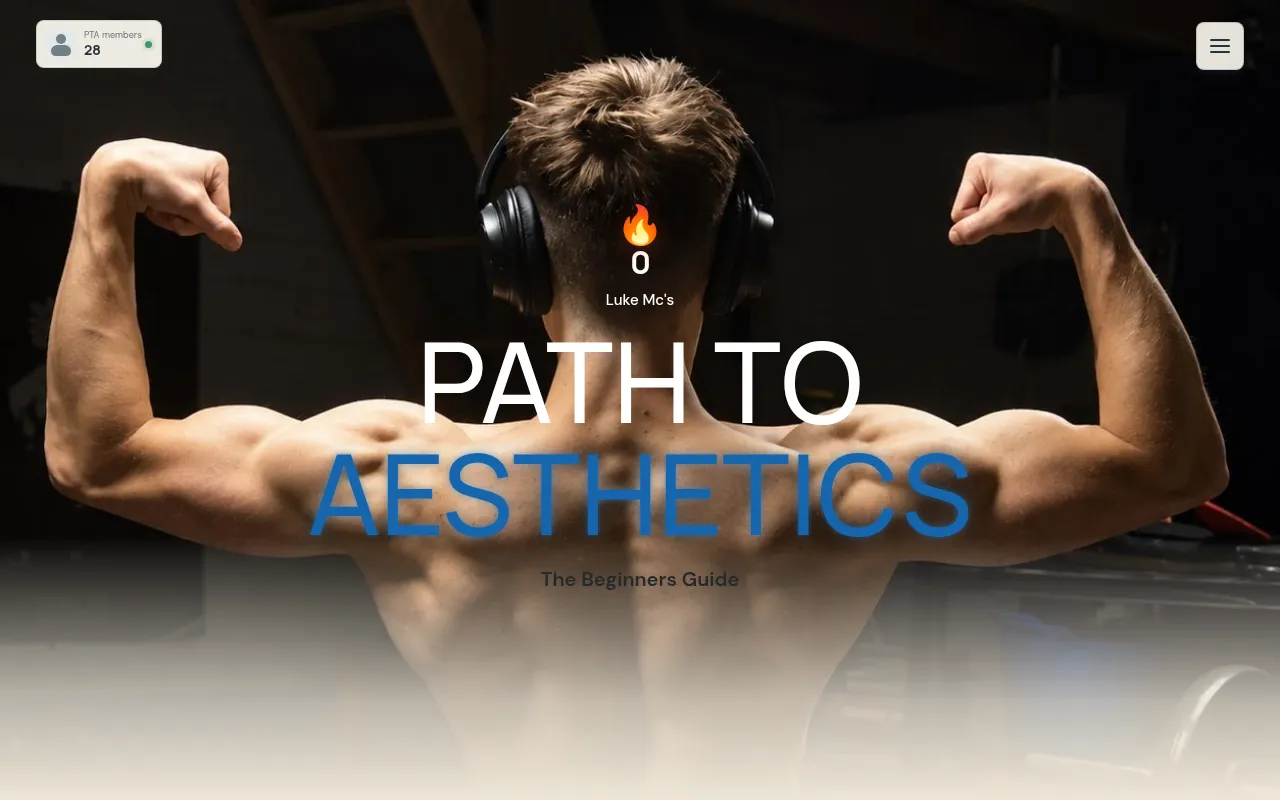 Screenshot of path-to-aesthetics.app