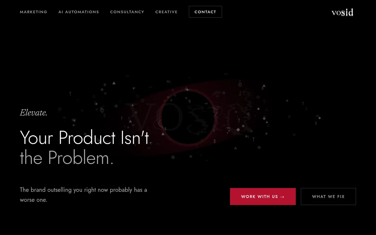 Screenshot of vosid.netlify.app