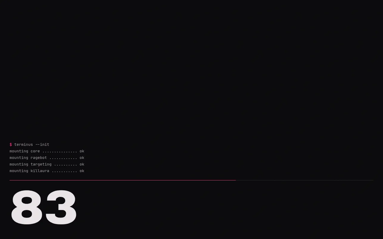 Screenshot of terminuss.dev