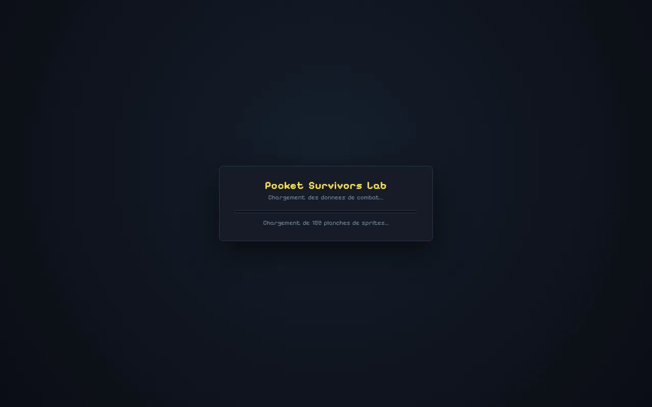 Screenshot of pocket-survivors-lab.garozone.workers.dev