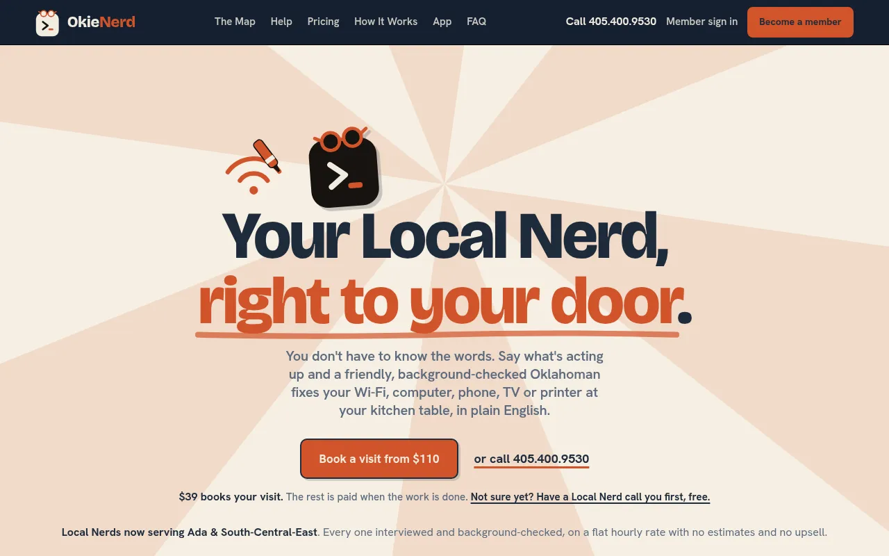 Screenshot of okienerd.com