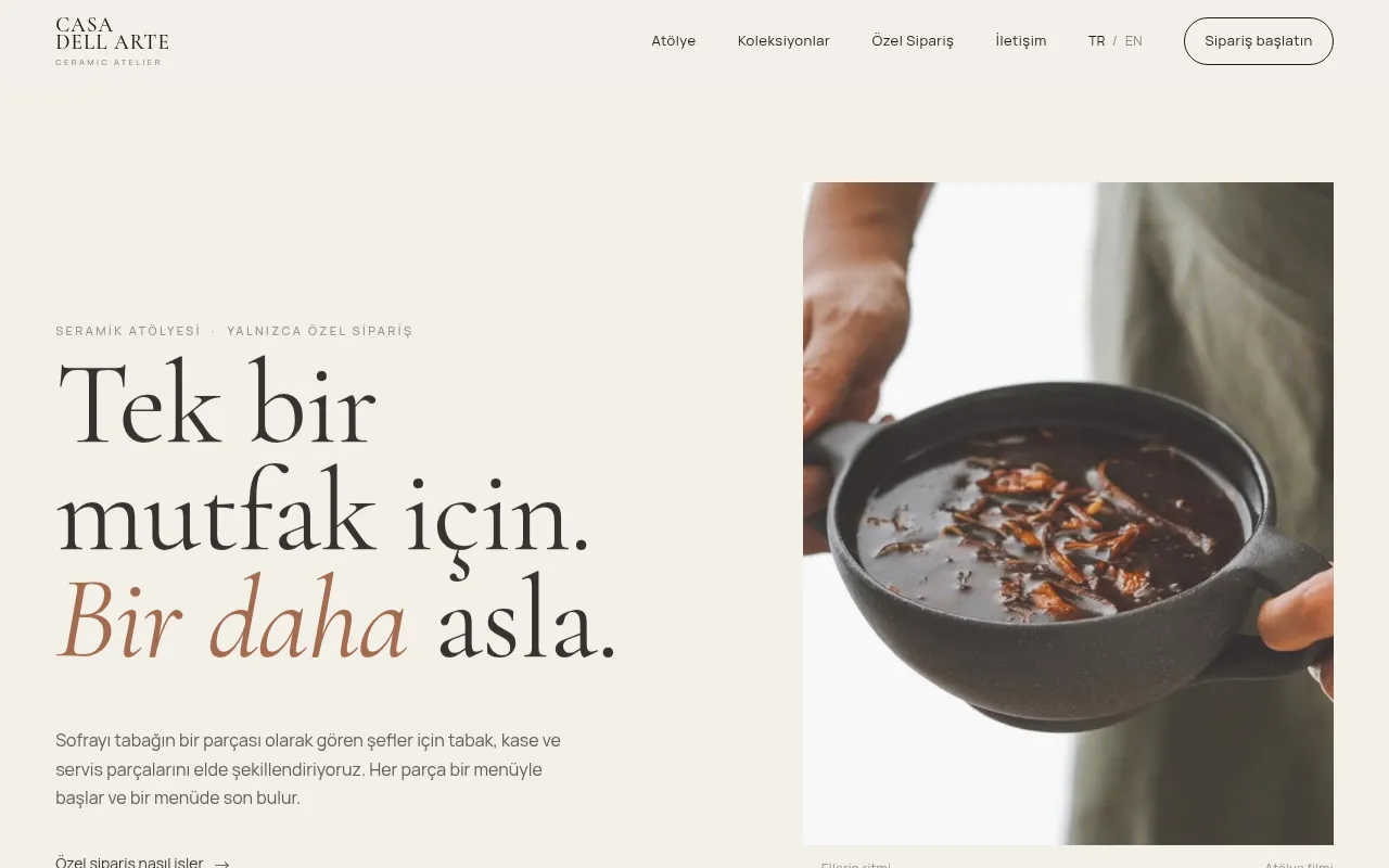 Screenshot of casadellarte.racc00n.com