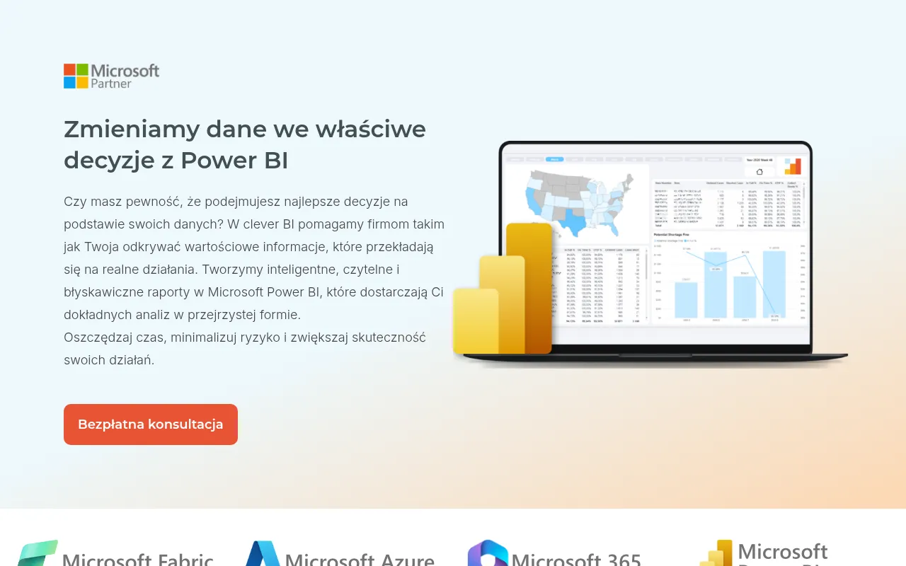 Screenshot of cleverbi.pl