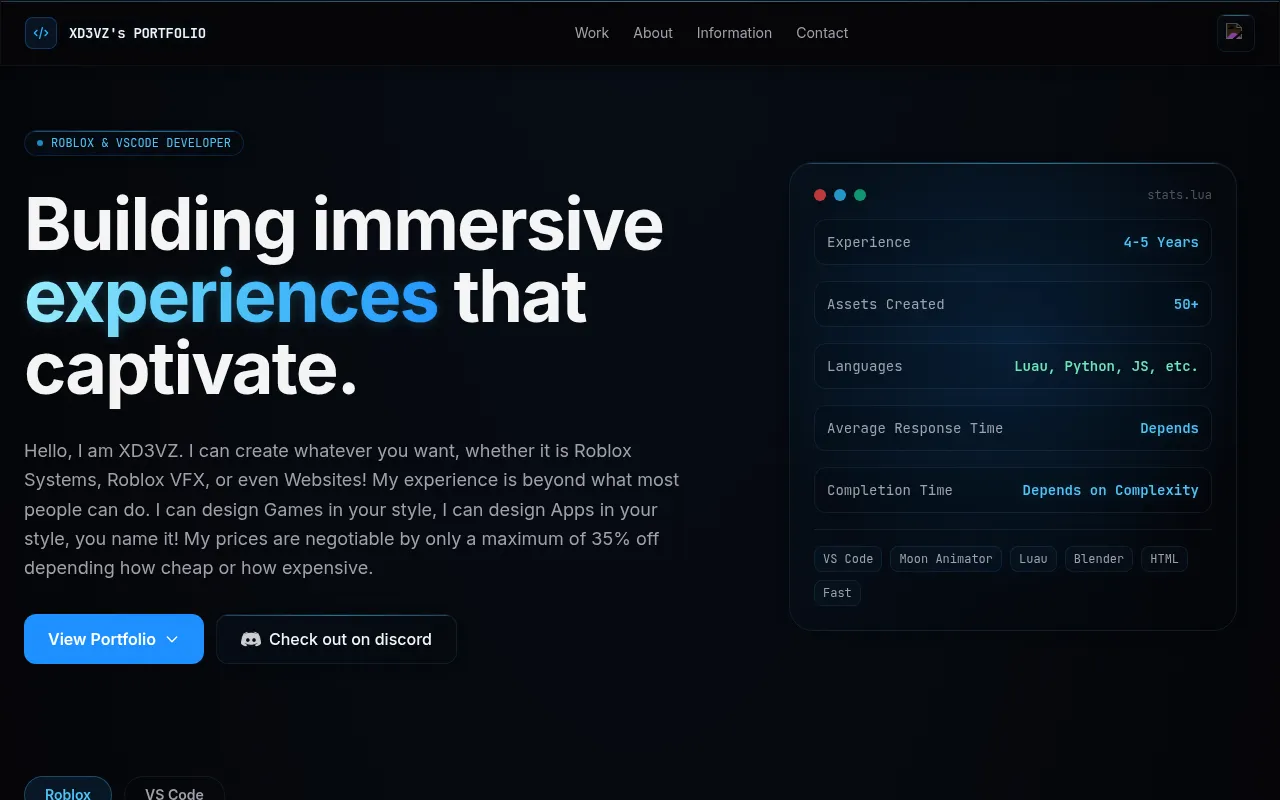 Screenshot of devs-portfo.vercel.app