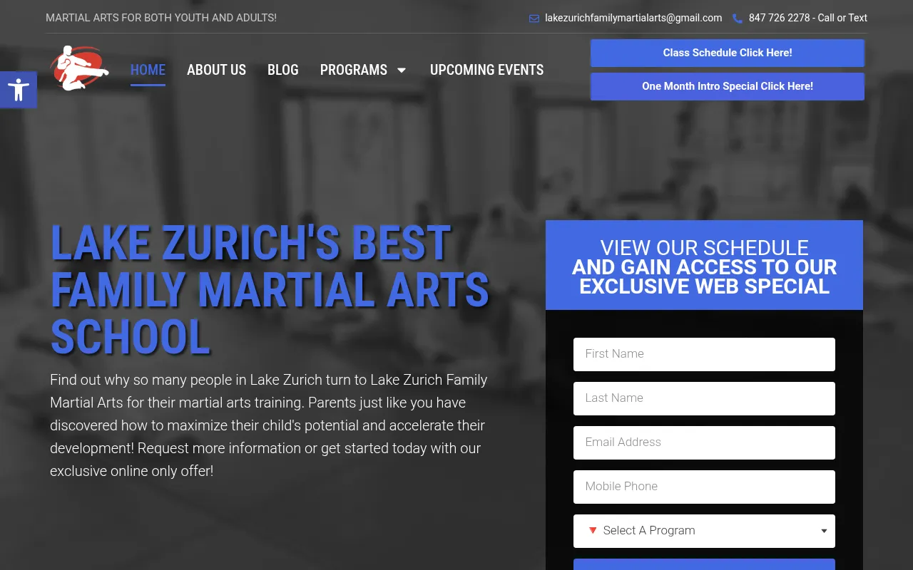 Screenshot of lzfma.com