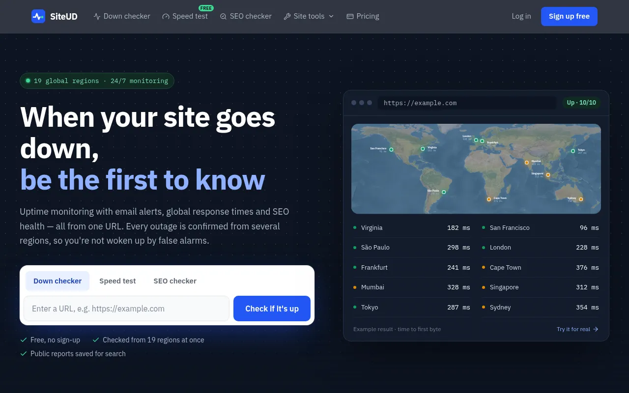 Screenshot of siteud.com