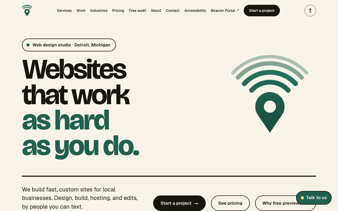 Screenshot of signal-site-v4.pages.dev