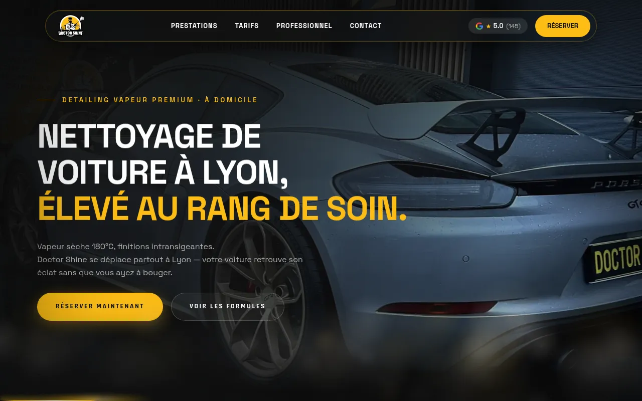 Screenshot of doctorshine.fr