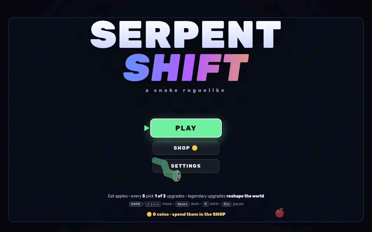 Screenshot of serpent-shift-one.vercel.app