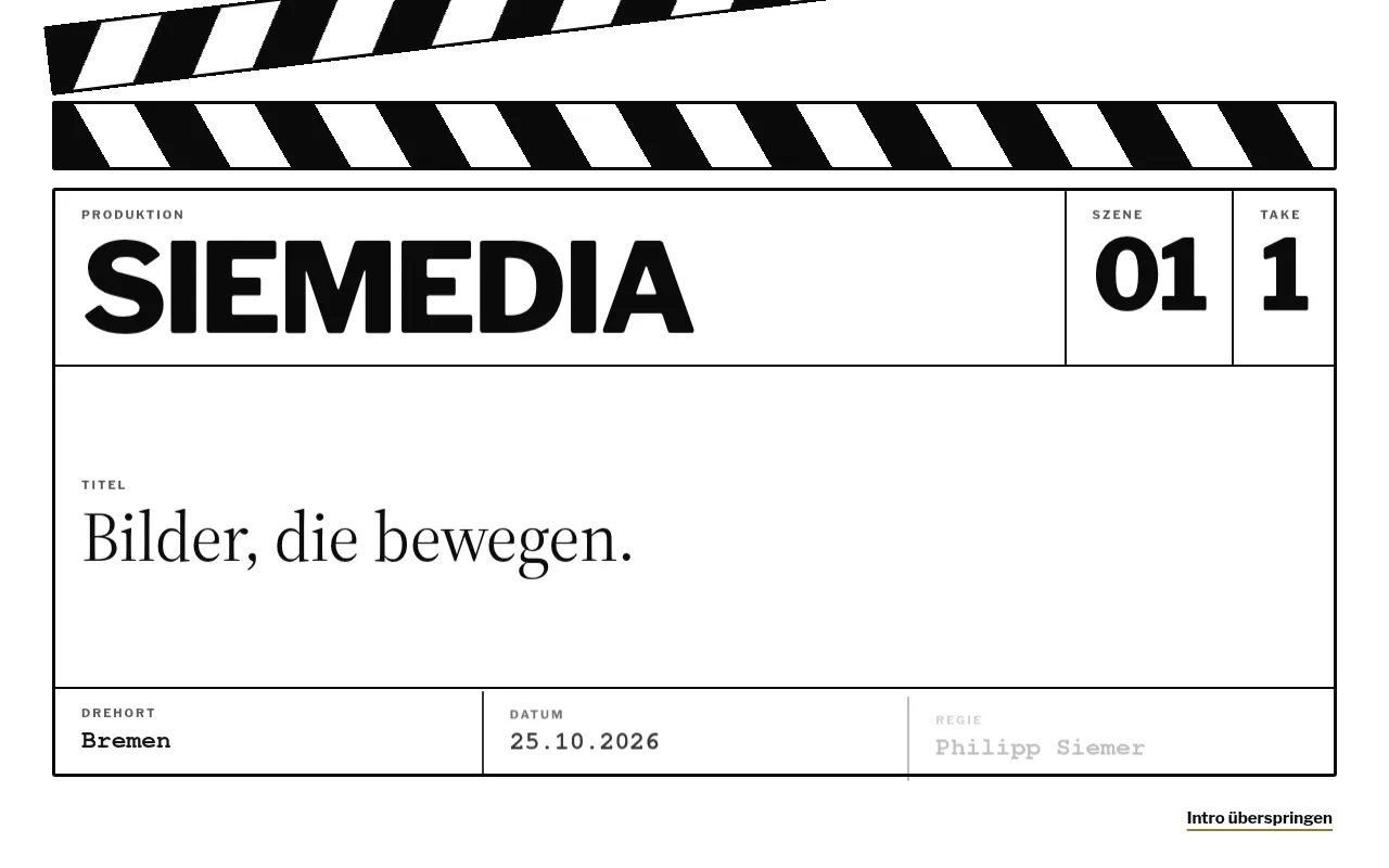 Screenshot of siemedia.de