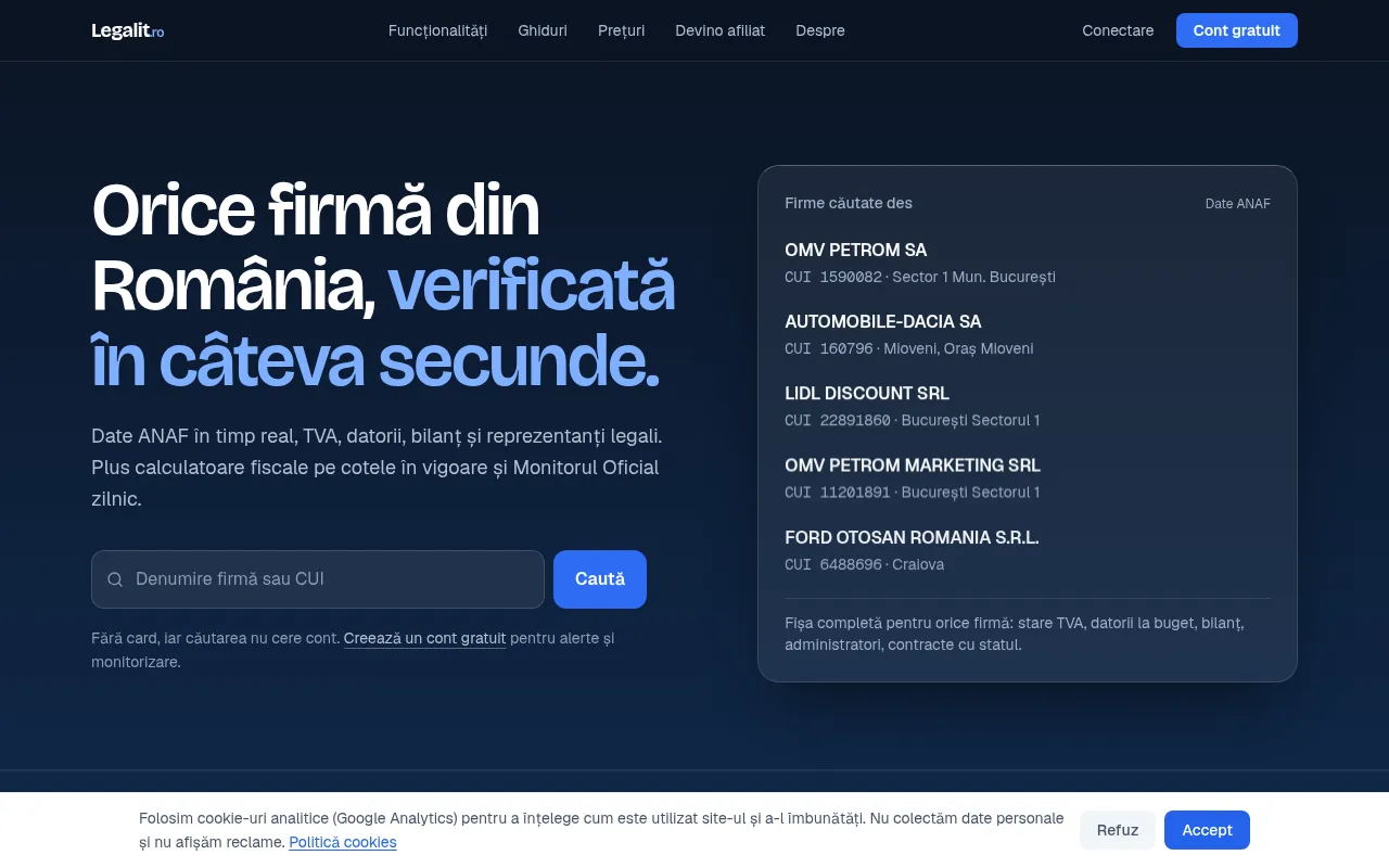 Screenshot of legalit.ro