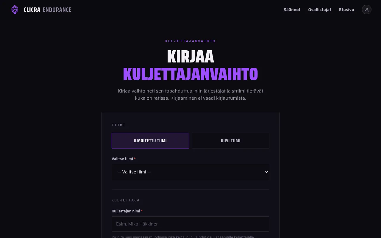 Screenshot of clicra.sorsadynamics.com
