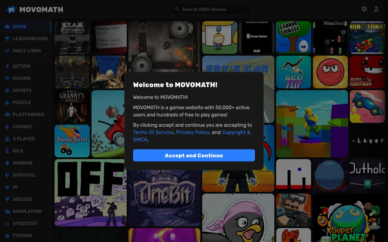 Screenshot of mango5.org