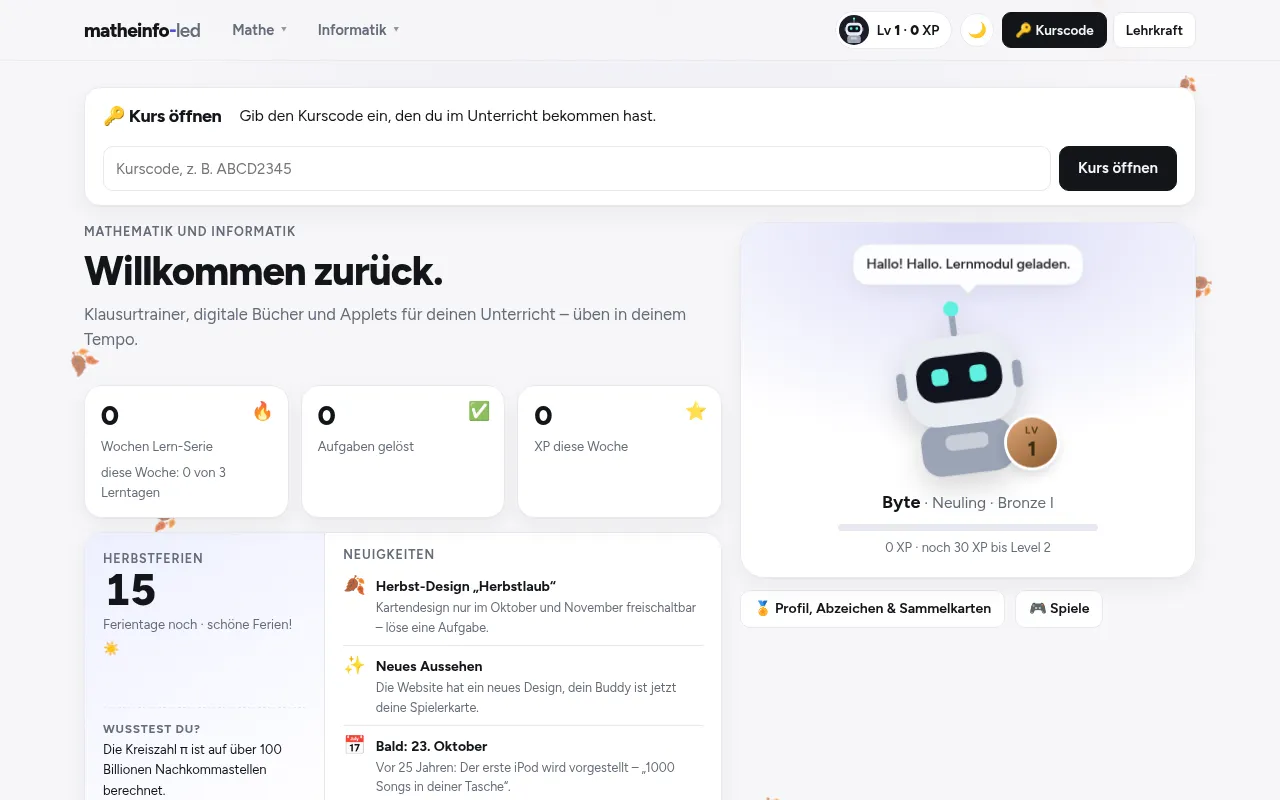 Screenshot of matheinfo-led.de