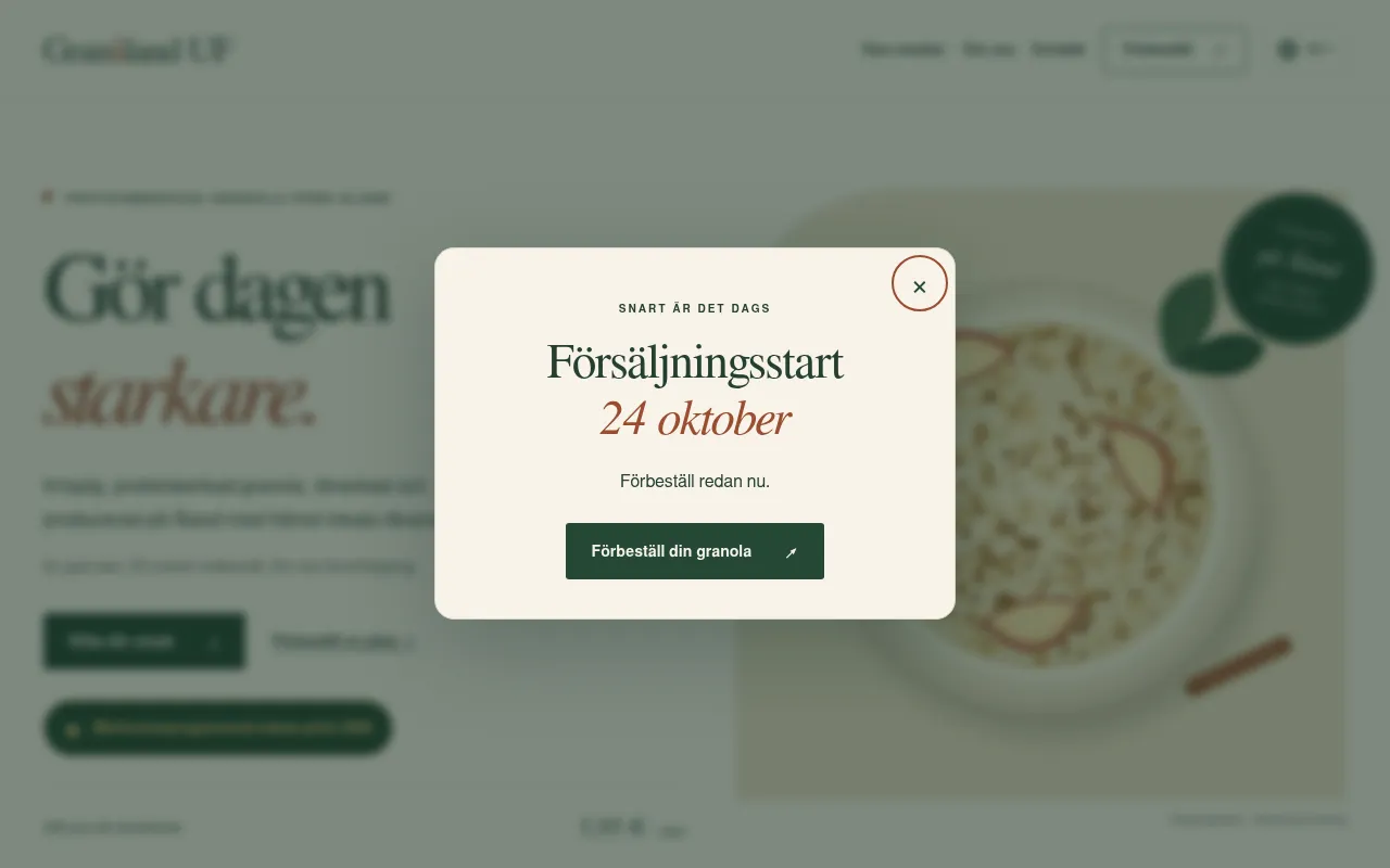 Screenshot of granaland.net