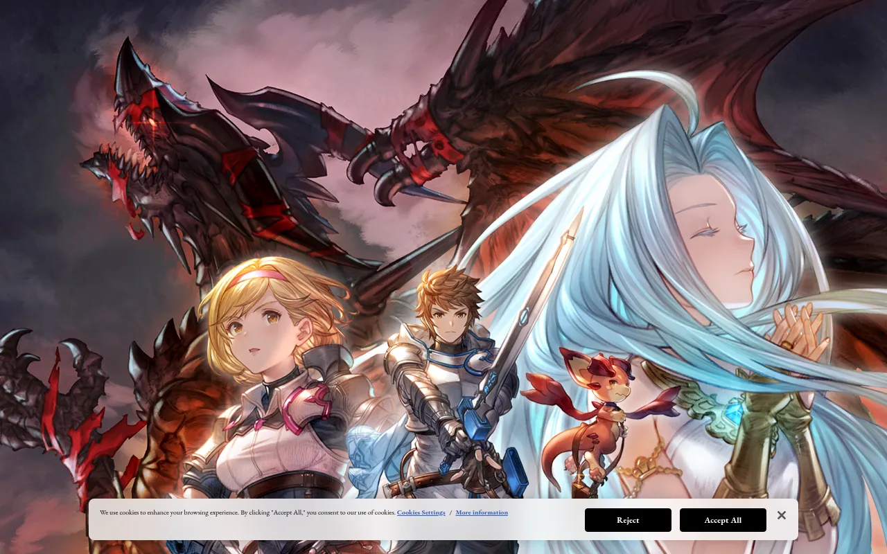 Screenshot of relink.granbluefantasy.jp