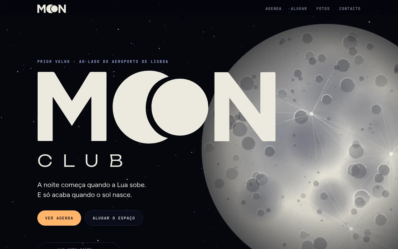Screenshot of moonclub.pt
