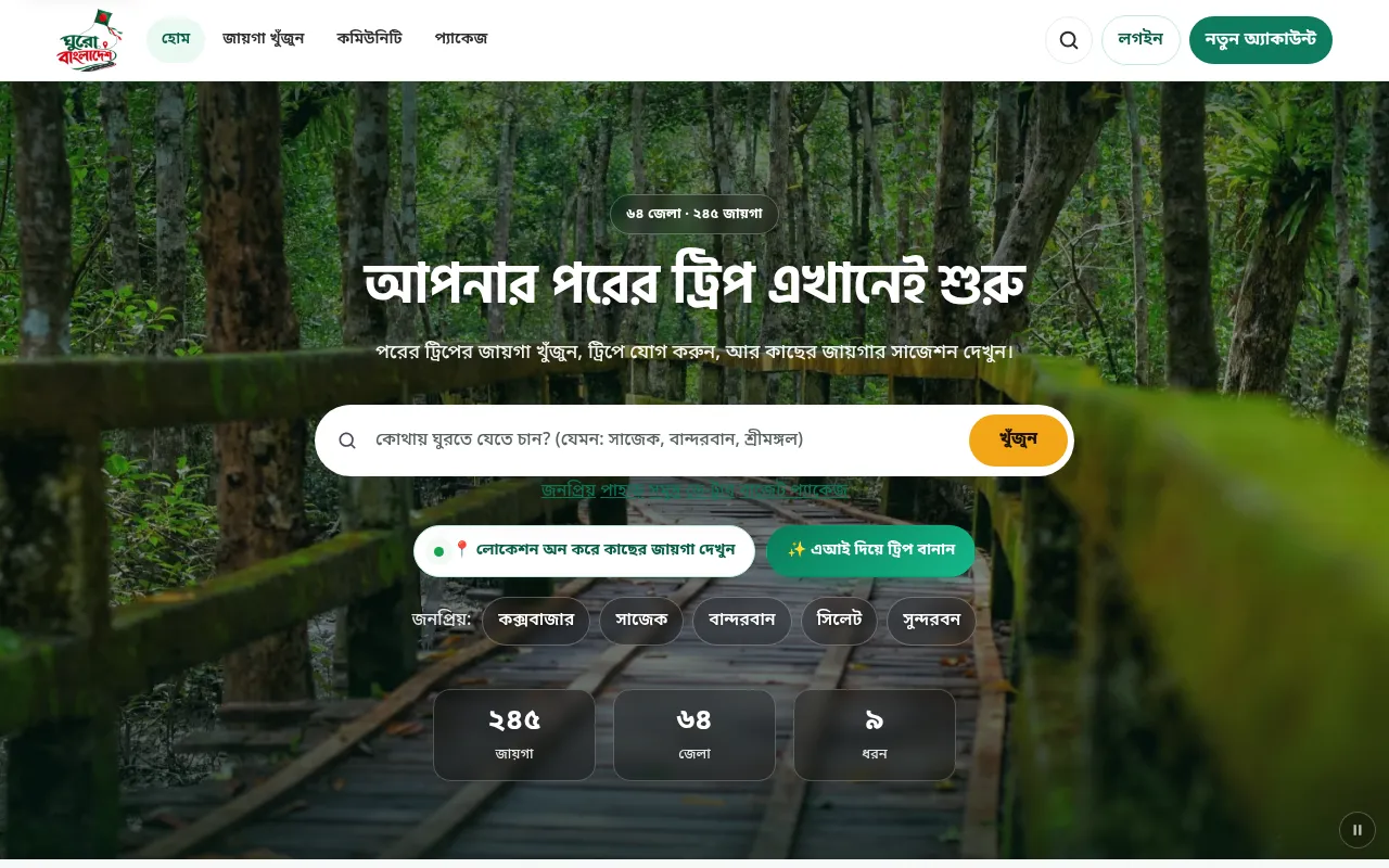Screenshot of ghurobangladesh.com