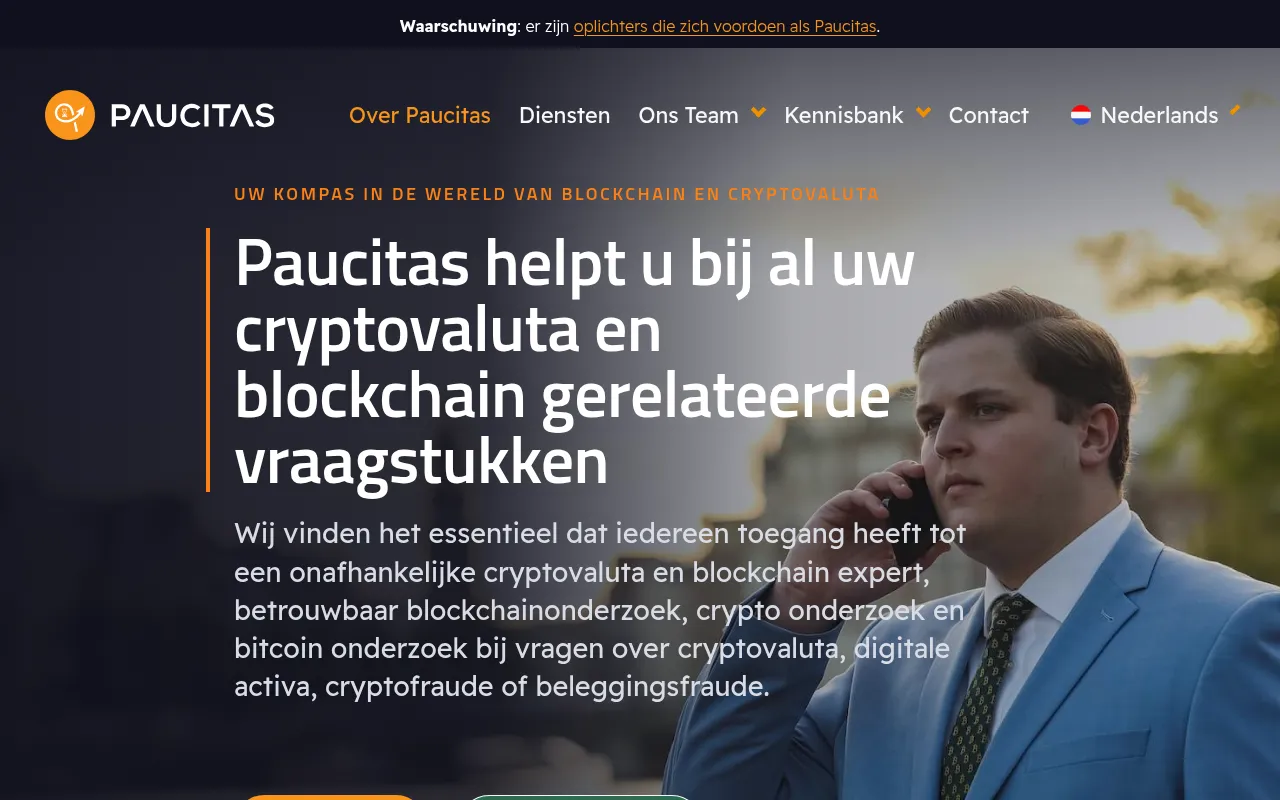 Screenshot of paucitas.com