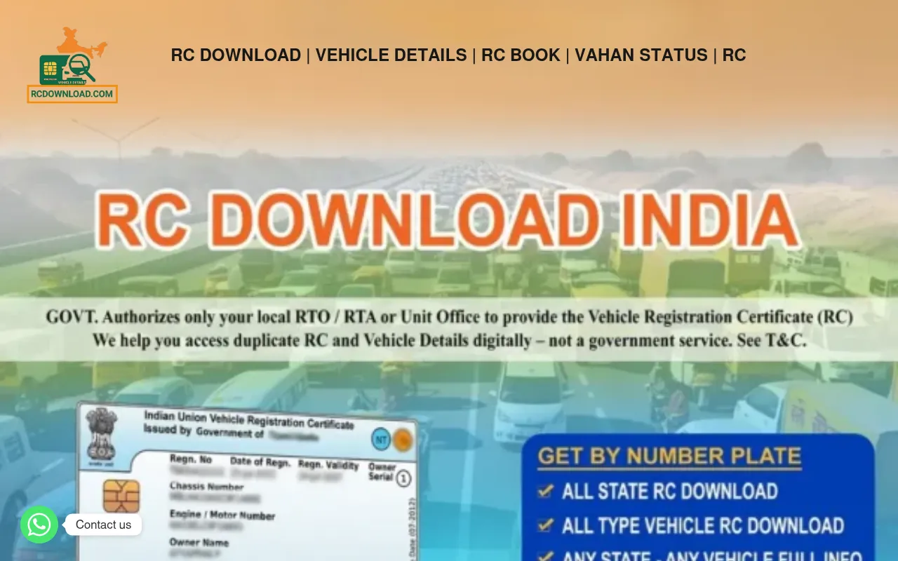 Screenshot of rcdownload.com