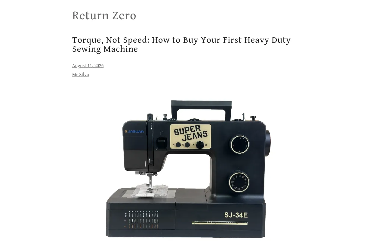 Screenshot of returnzero.win