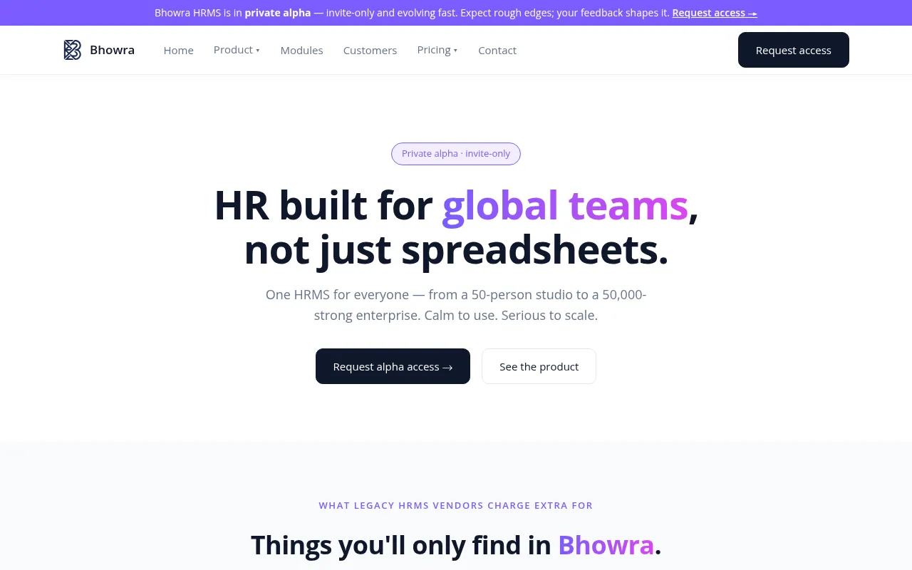 Screenshot of bhowra.com
