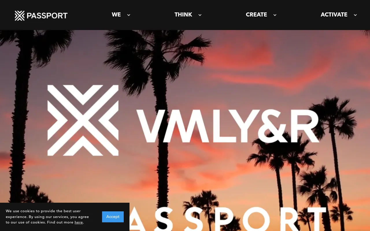 Screenshot of passportbranddesign.com