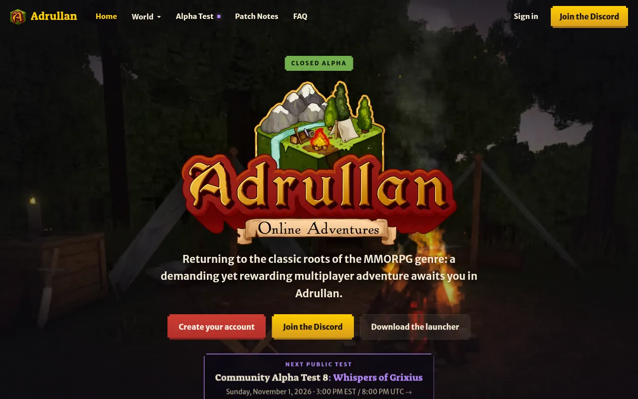 Screenshot of adrullan.online