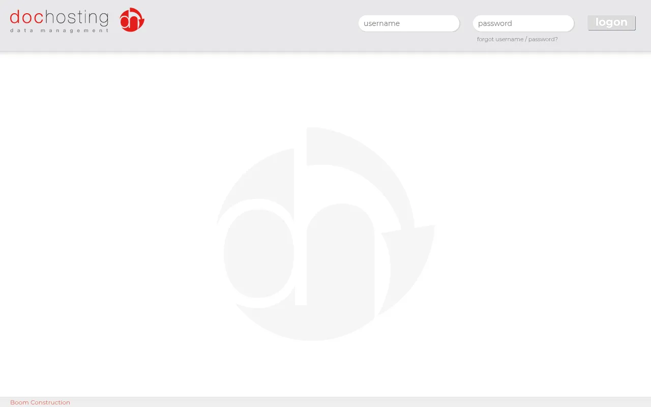 Screenshot of boom.dochosting.com