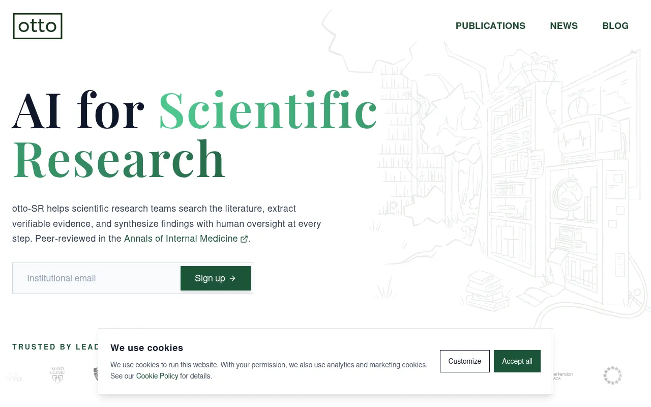 Screenshot of ottosr.com
