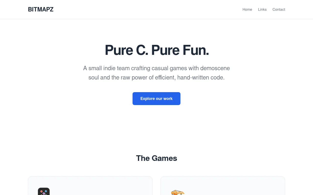 Screenshot of bitmapz.com