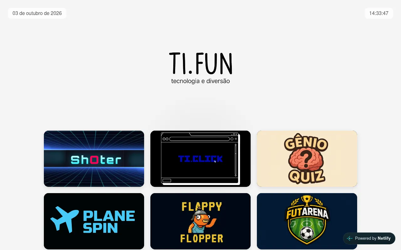 Screenshot of tiifun.netlify.app