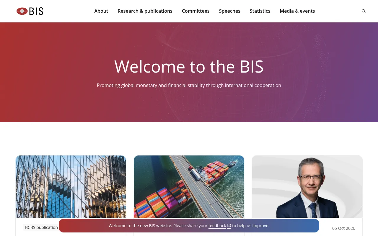 Screenshot of bis.org