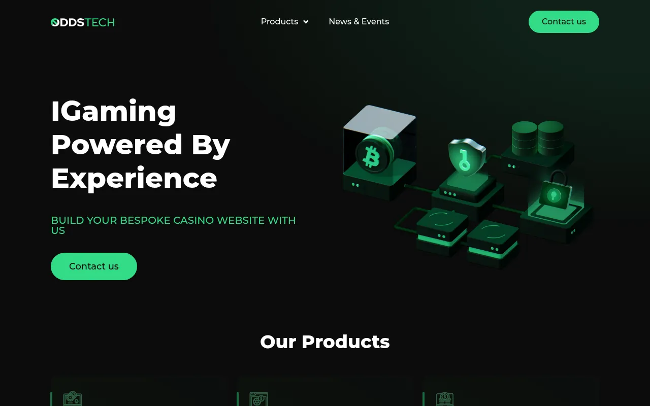 Screenshot of oddstech.net