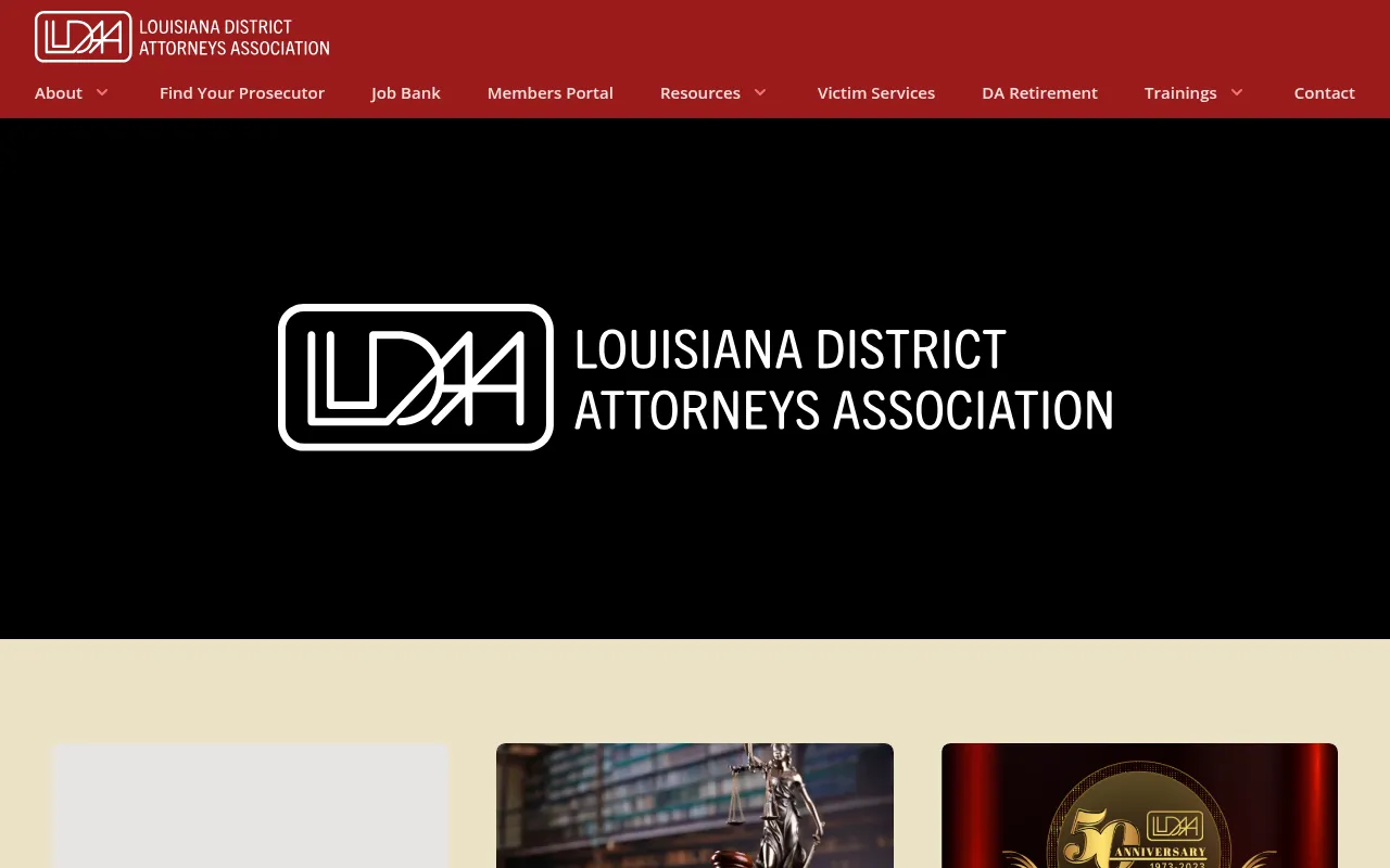 Screenshot of ldaa.org