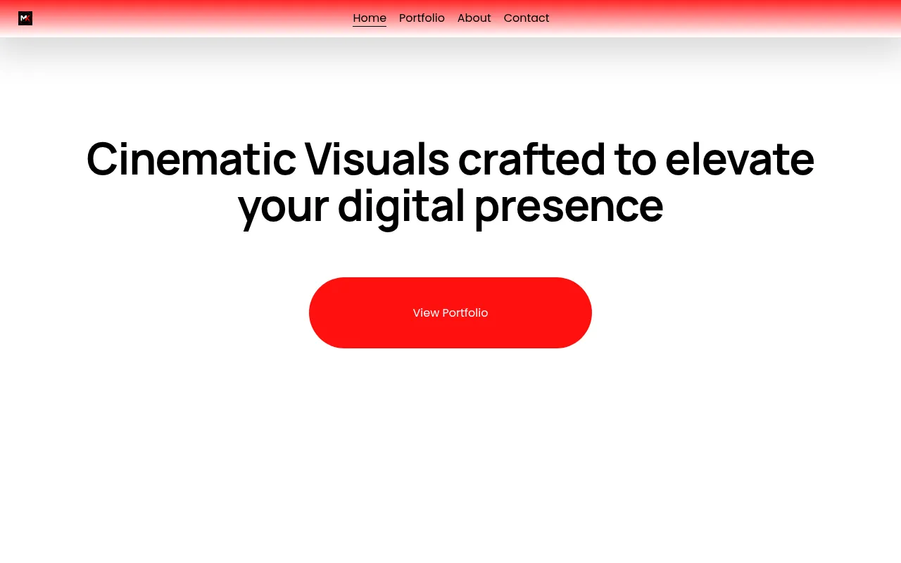 Screenshot of mkvisuals.studio