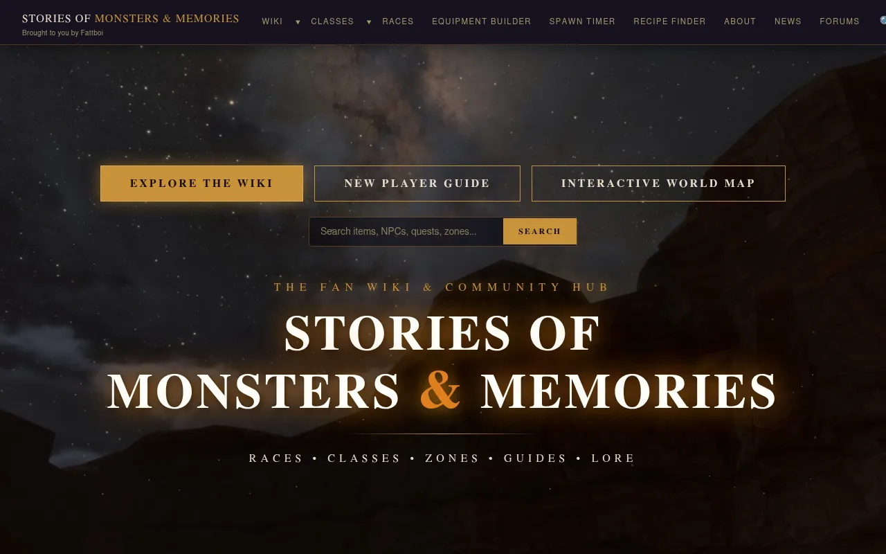 Screenshot of storiesofmnm.com